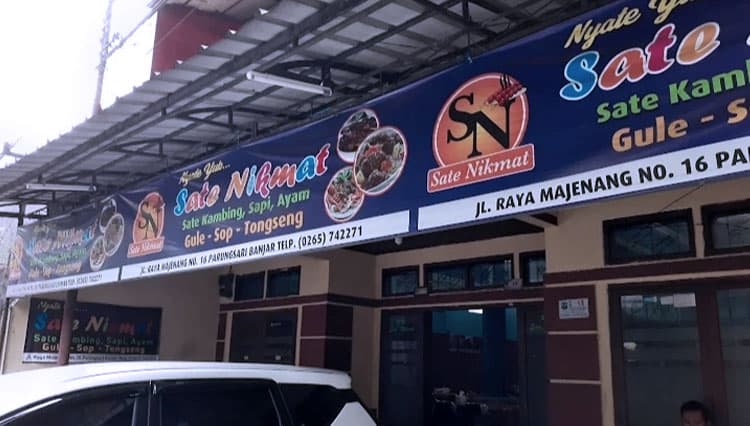 Rumah Makan Sate Nikmat, Kuliner yang Tak Boleh Dilewatkan saat ke Kota Banjar