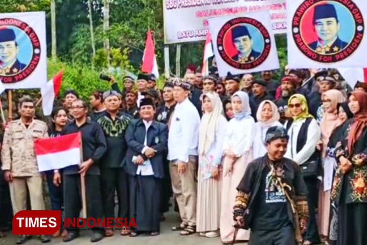 Tokoh dan Budayawan Sunda Deklarasikan Prabowo Subianto Jadi Capres 2024