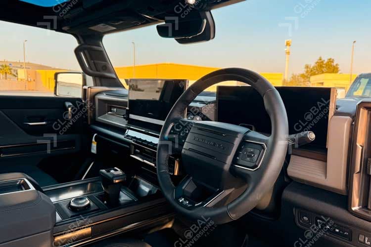 Good News! Global Conversions Ciptakan Hummer EV SUV Versi Kemudi Kanan