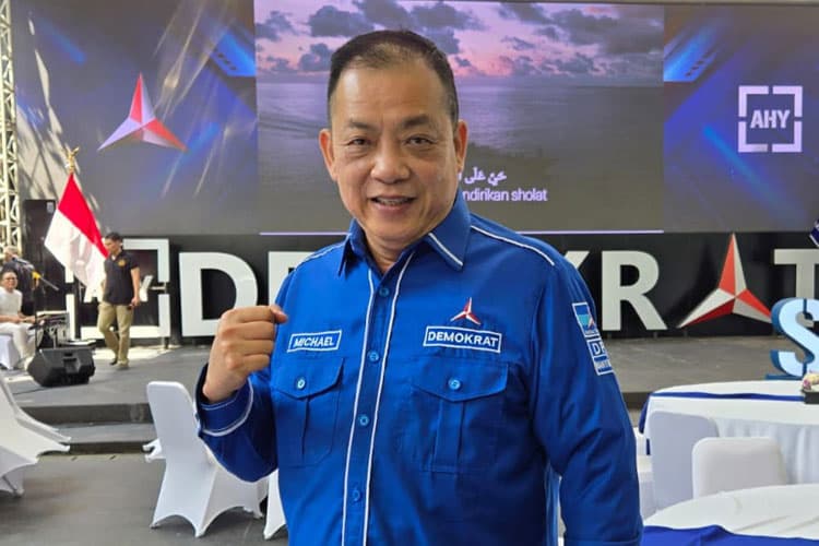 Michael Edy Dipercaya Pimpin Komite FPD DPRD Kabupaten Kota DPP Partai Demokrat 2025-2030