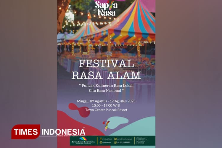 Dukung UMKM Lokal, Puncak Resort International Hadirkan Promosi 'Kuliner Sap7a Rasa'