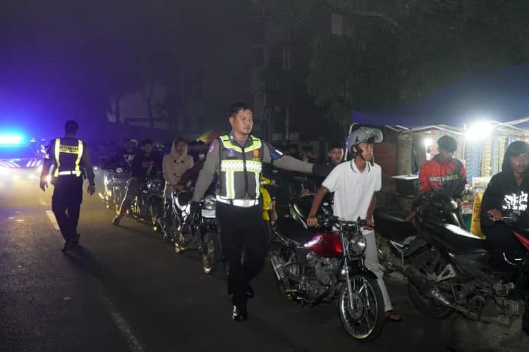 Operasi Zebra Semeru Tindak Aksi Balap Liar di Kawasan Kanjuruhan, Amankan 236 Motor