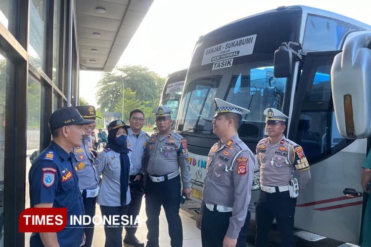Satlantas Polres Banjar Gelar Ramp Check, Begini Hasilnya