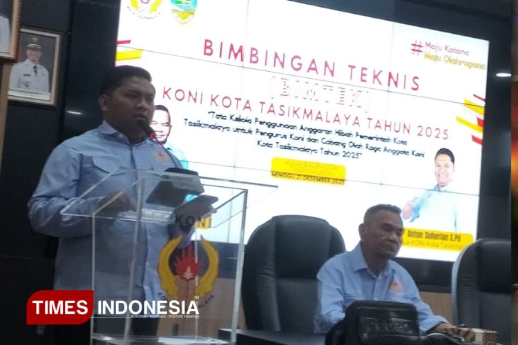 KONI Kota Tasikmalaya Gelar Bimtek Tata Kelola Dana Hibah