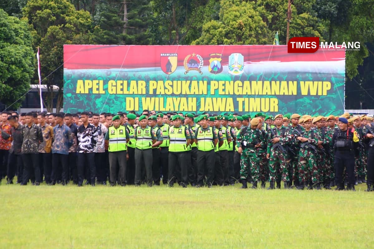 Pengamanan Kunker Presiden di Mujahadah Kubro 1 Abad NU Kota Malang, Personel Ditambah Jadi 5.000 Lebih