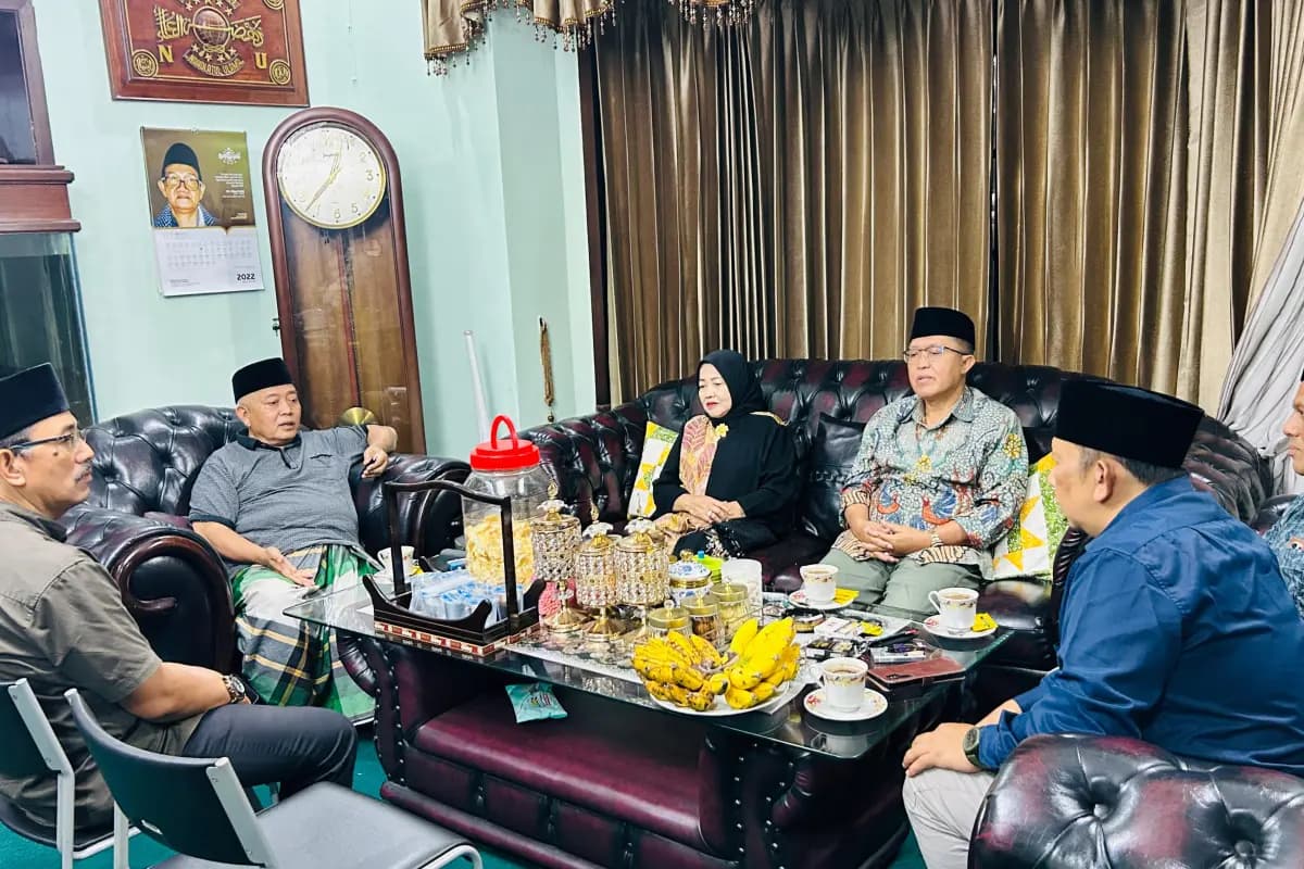 Cairkan Situasi, Wabup Malang Lathifah Temui Bupati Sanusi di Rumdin